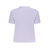 Calvin Klein Purple Cotton Women T-Shirt